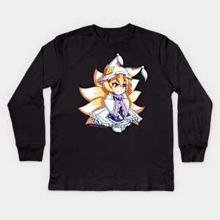 Ran Yakumo Chibi Kids Long Sleeve T-Shirt